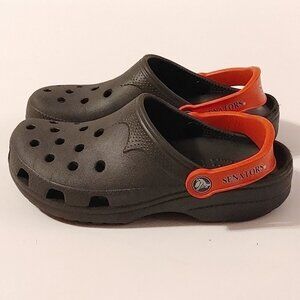 NHL Ottawa Senators Crocs UNISEX Women's 6-7 Men's 4-5